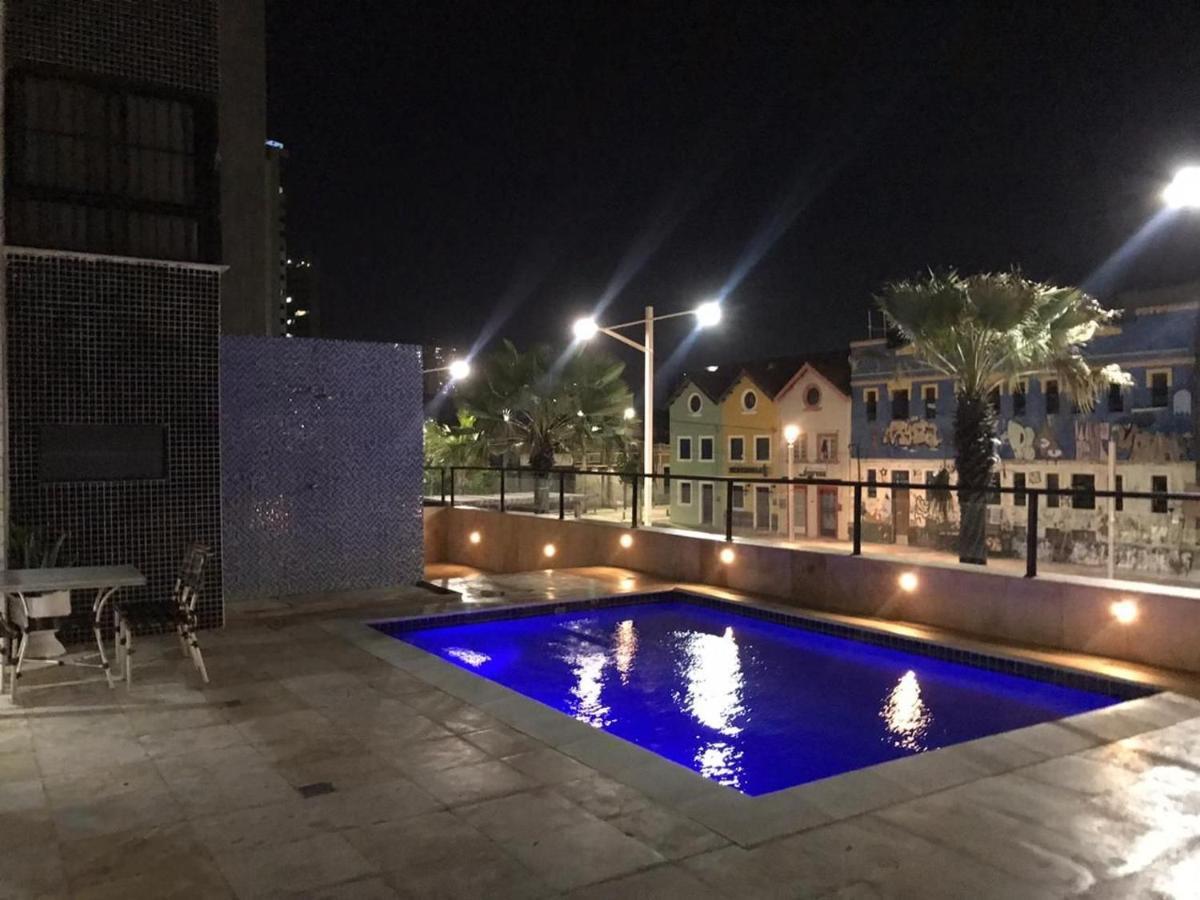 דירות פורטאלזה 804 Lindo Flat Mobiliado Com Vista Lateral Mar Na Praia De Iracema מראה חיצוני תמונה
